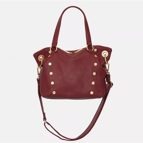 Hammitt Daniel Medium Pomodoro Red Leather Crossbody Handbag Purse New - Picture 2 of 7